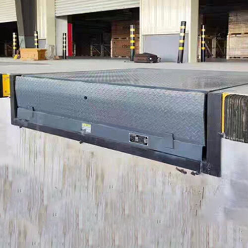12 Ton Hydraulic Poweramp Automatic Loading Dock Leveler for Industrial Container Terminal Operations