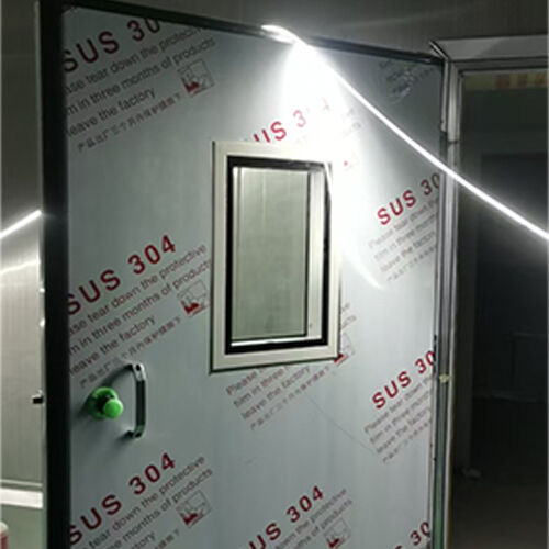 Extreme Cold Storage Door Semi Recessed Insulated Doors For Cold Rooms