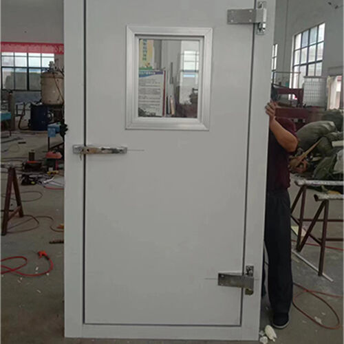 Semi Embedded Cold Room Swing Door For Industrial / Commercial Cold Storage Facilities