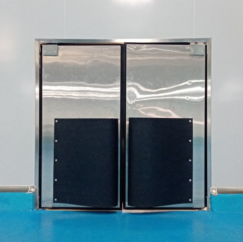 Heavy Duty Industrial Swing Door Impact Resistant 304 Stainless Steel Swing Door