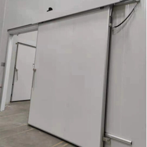 Compact Cold Store Sliding Doors , Manual Sliding Cold Room Door Manufacturers