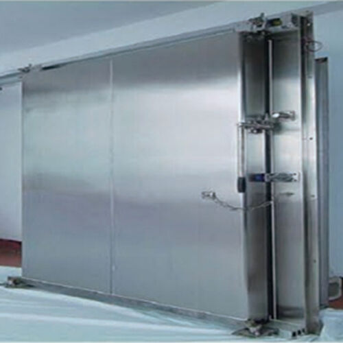Manual Cold Storage Room Door Customized For Food Processing / Food Refrigeration