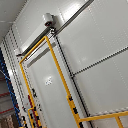 0.5mm 0.6mm 0.8mm Insulated Cold Room Doors For Cold Chain Logistics
