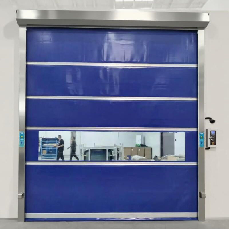 Corrosion-Resistant Stainless Steel Industrial High Speed Door For Harsh Environment Applications