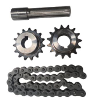 Anti Corrosion Door Gears / Chains Wear Resistant For High Speed Door