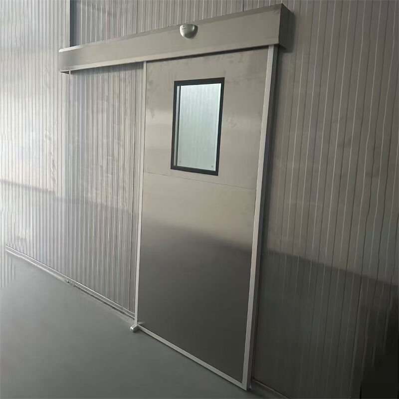 Stainless Steel Frame Airtight Swing Door Hospital Clean Room Door For Food Processing Facilities