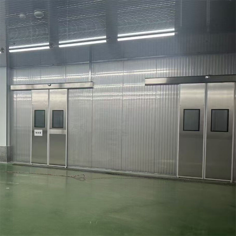 Customized Size Industrial Steel Cleanroom Door For Electronics Production Facilities