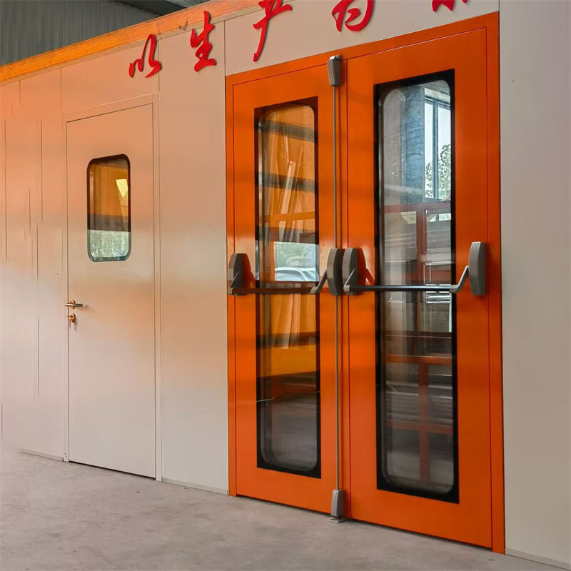 Dust Free Eco Friendly Honeycomb Plastic Steel Cleanroom Door For Pharmaceutical Manufacturing Facilities