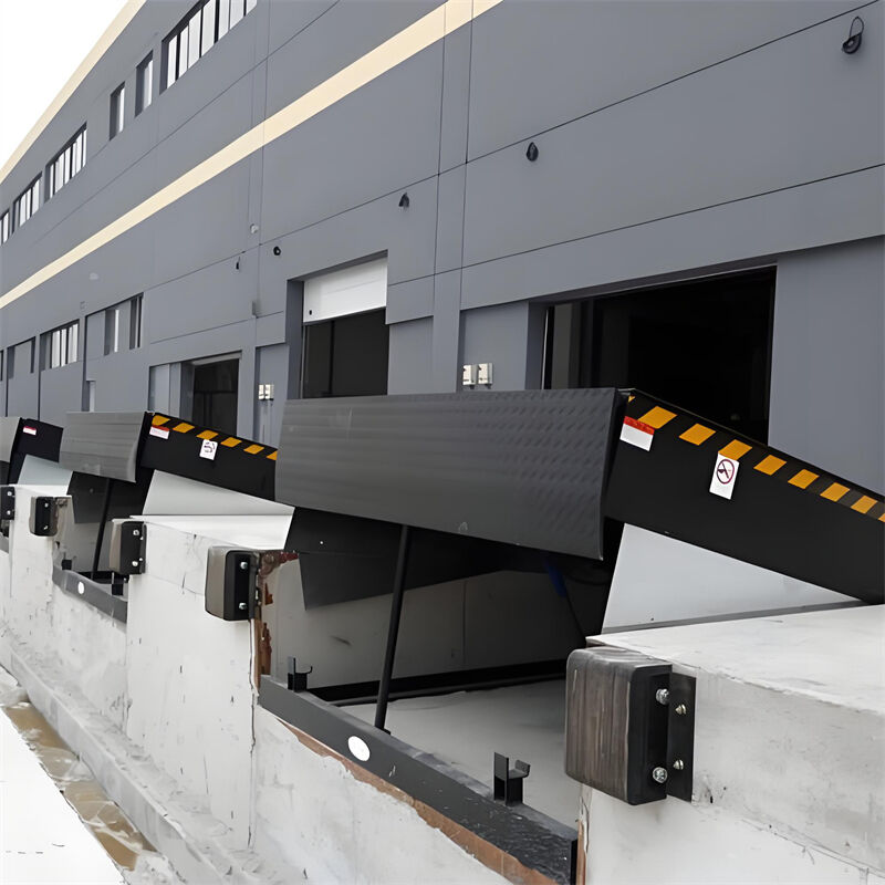 Hydraulic Heavy Duty Loading Dock Leveler 3mm Steel Platform with Stable Lift System Warehouse Operations