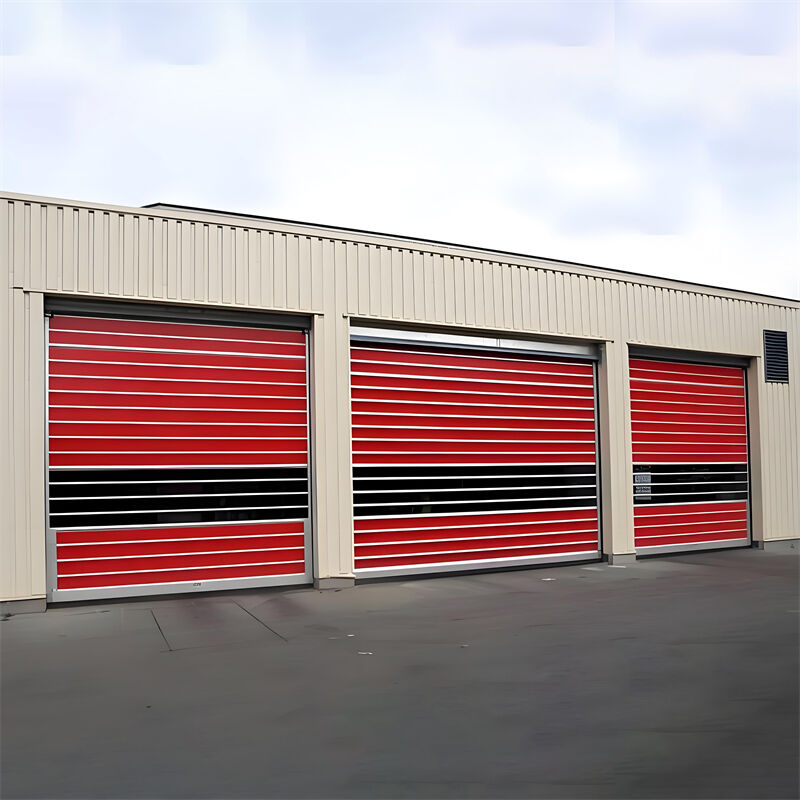 0.75-3.8kw Power Rigid High Speed Door Optimized For Modern Warehouse Logistics Systems