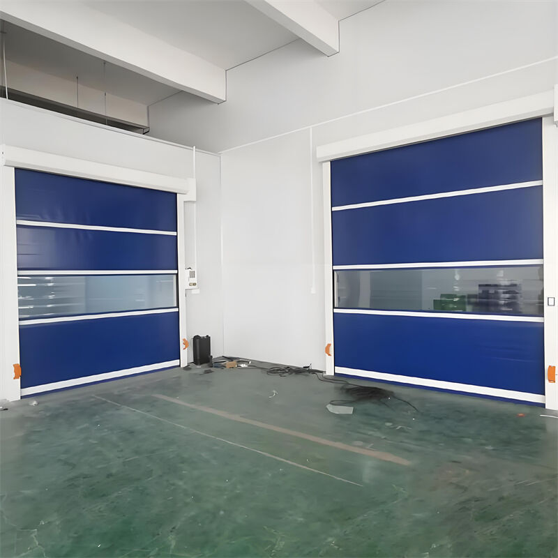 2.0m/s Opening Speed PVC Industrial High Speed Door For Logistics Center Operations