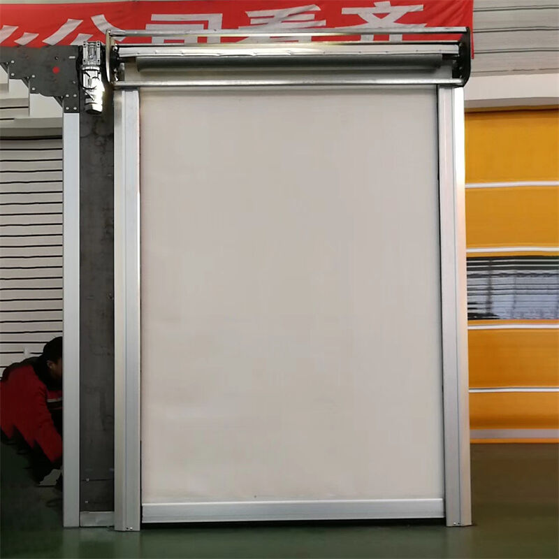 Size Customized Adjustable Switching Speed High Speed Zipper Door for Logistics Centers Industrial Storage