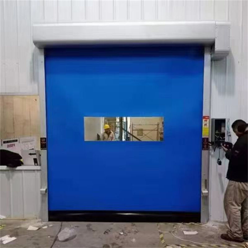 380V 220V Customized Self Repairing High Speed Zipper Door Automatic Reset System Industrial Operations