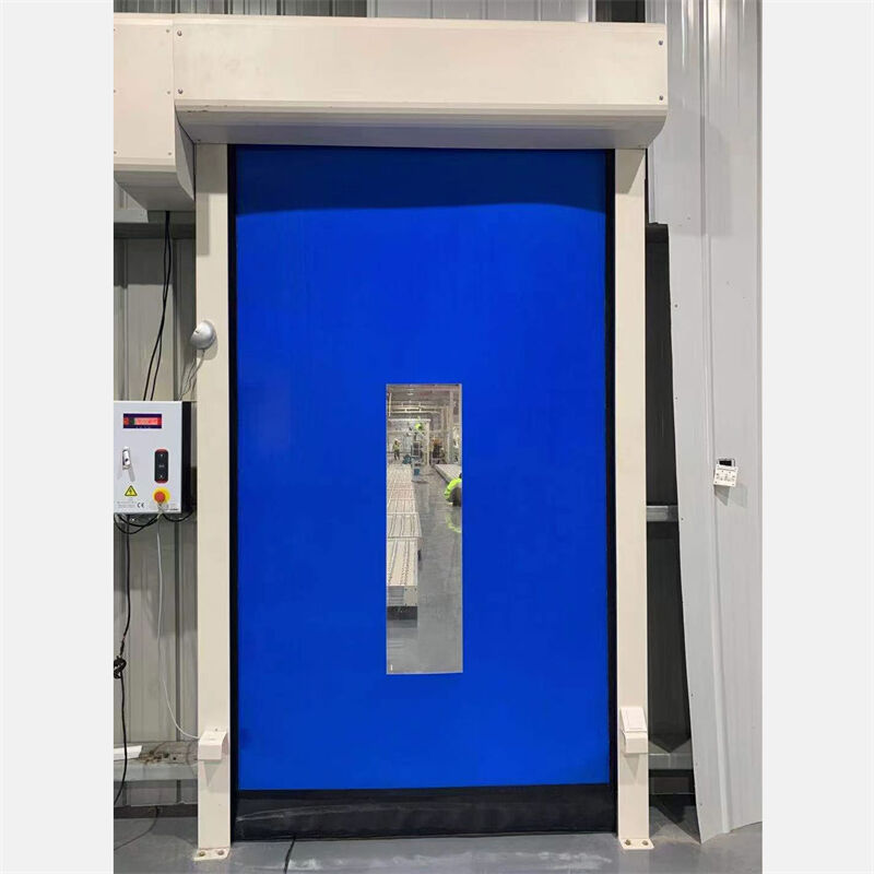 380V 220V Customized Self Repairing High Speed Zipper Door Automatic Reset System Industrial Operations