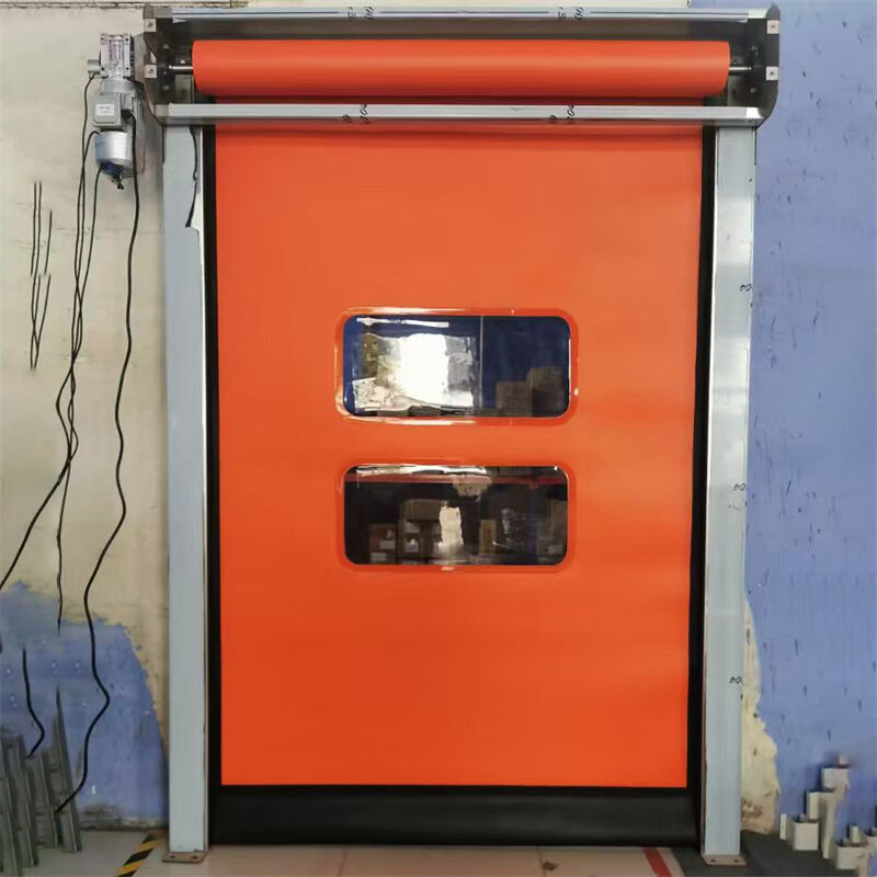 Fast Opening Speed 1.2-2.0M/s High Speed Zipper Door Efficient Industrial Access Solution  For Warehouse Industrial Internal Logistics