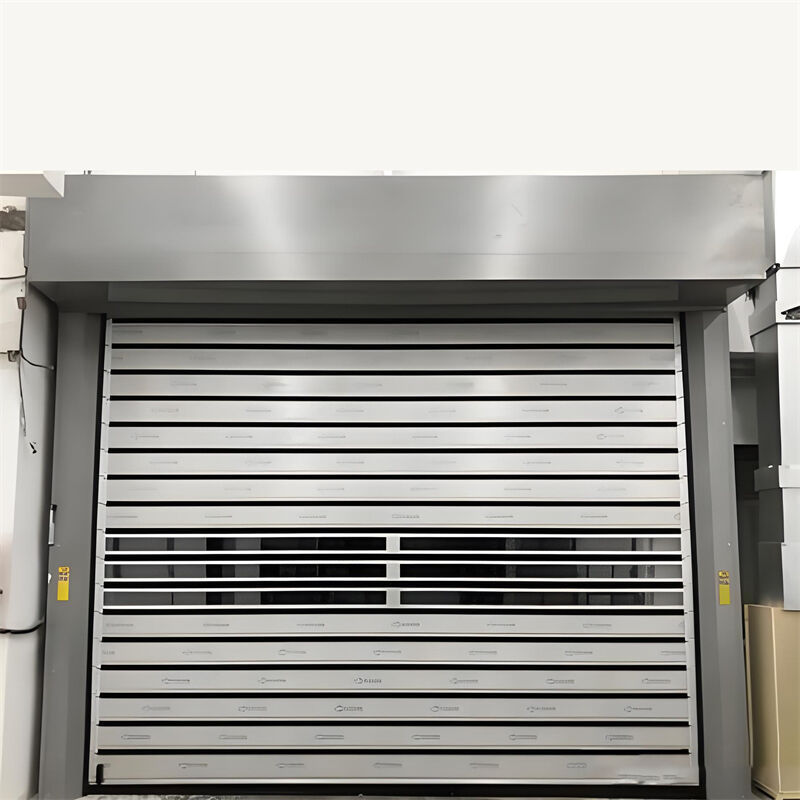 Max Size 6x8m Energy Saving Aluminum alloy Rigid High Speed Door For Cold Chain Logistics Center