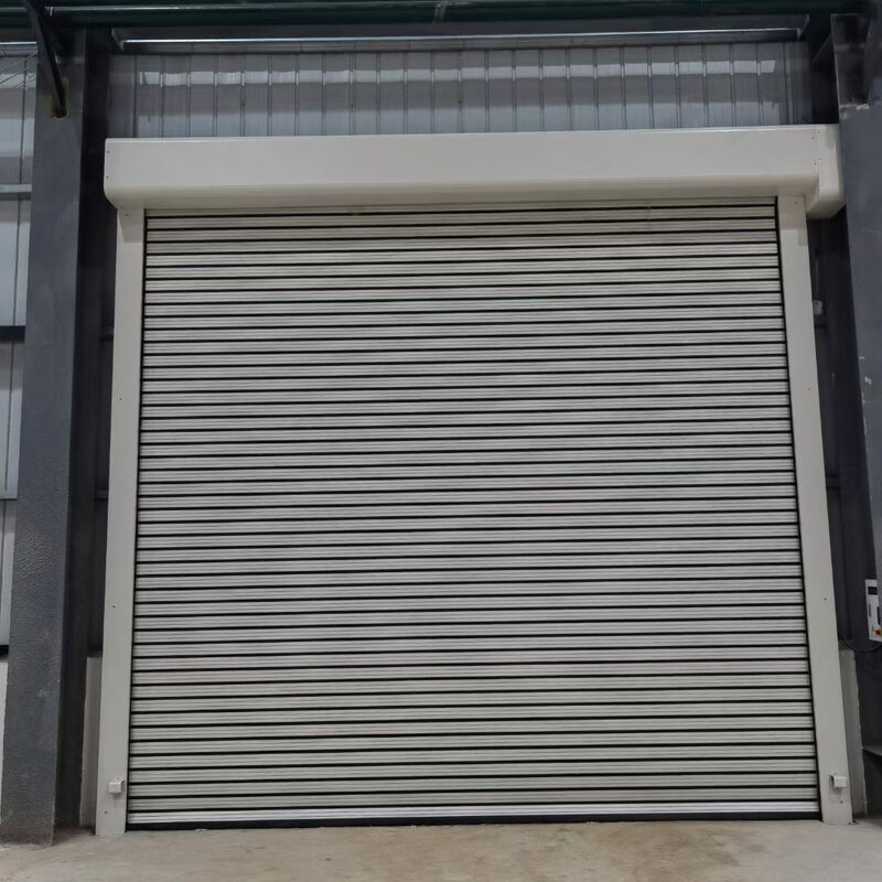 0.75-3.8kw High Cleanliness Aluminum Rigid High Speed Door For Lithium Battery Factory