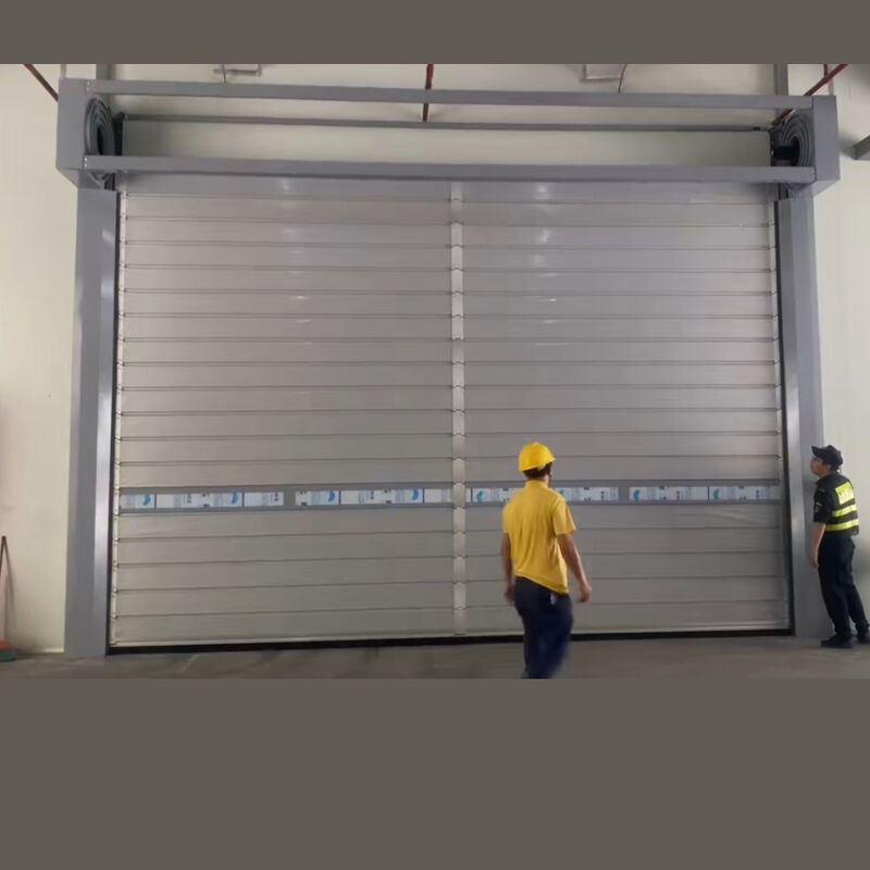 Spiral High Speed Door for Food Processing Plants