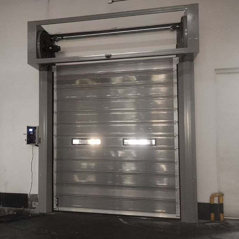 High-Speed Spiral Door Solution Distribution Warehouses Sorting Centers Access System