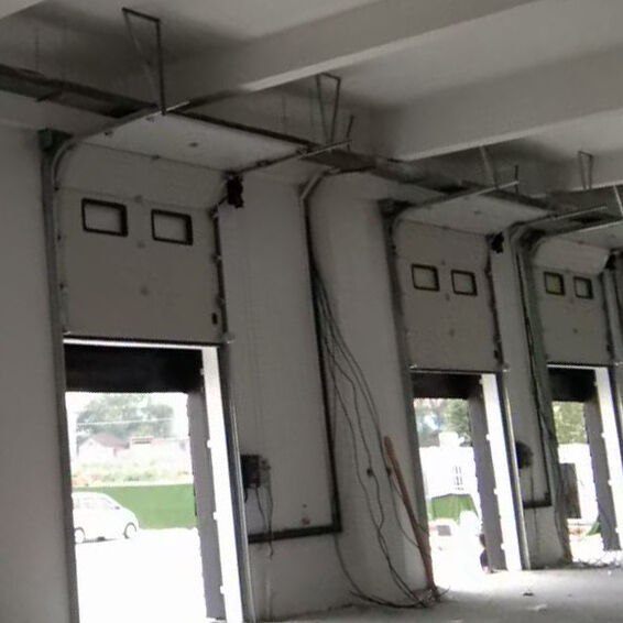 Strong-Durability High-Speed Industrial Sectional Overhead Door For Logistics Operations
