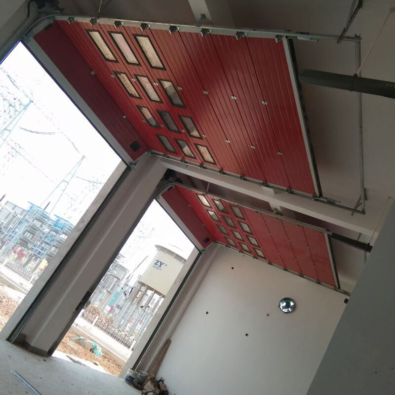 Reliable-Performance Industrial Sectional Overhead Door For Third-Party Logistics Facilities