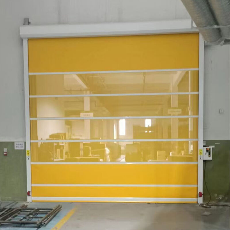 Large-Size Wind-Resistant Industrial High Speed Door For Automotive Production Facilities