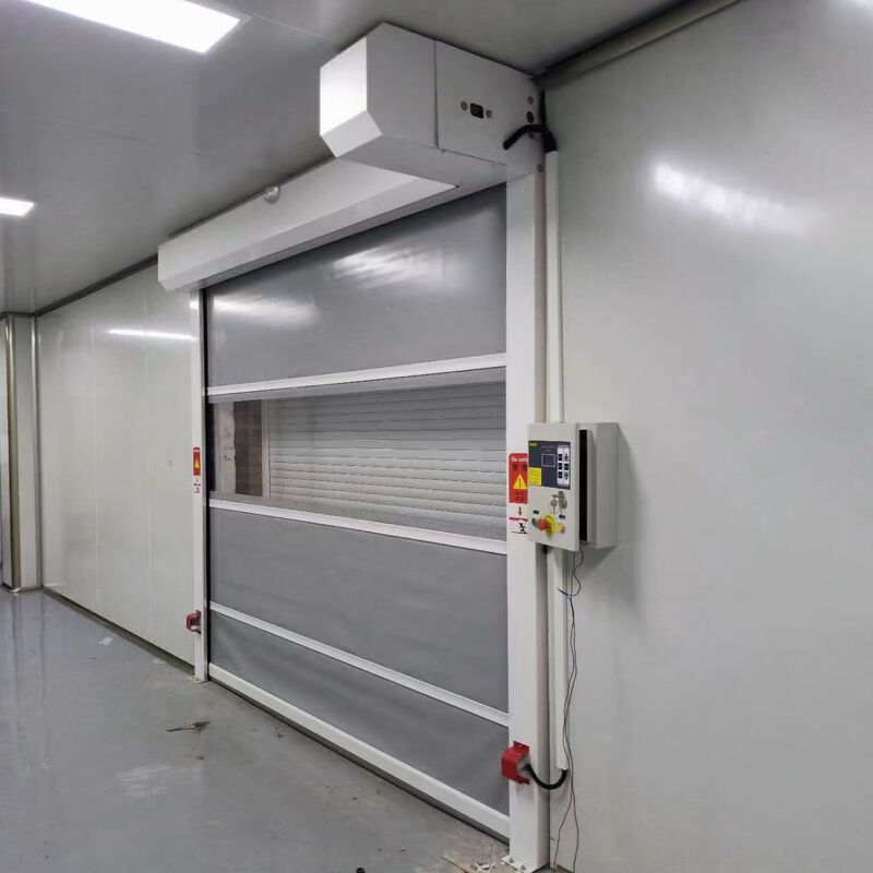 Hygienic Rapid-Operation Industrial High Speed Door For Food Processing Environments
