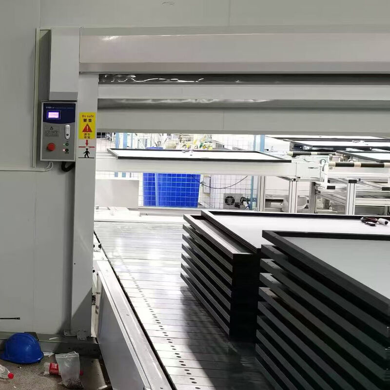 0.75KW-1.5KW Electronic Control Industrial High Speed PVC Door For Production Line Operations