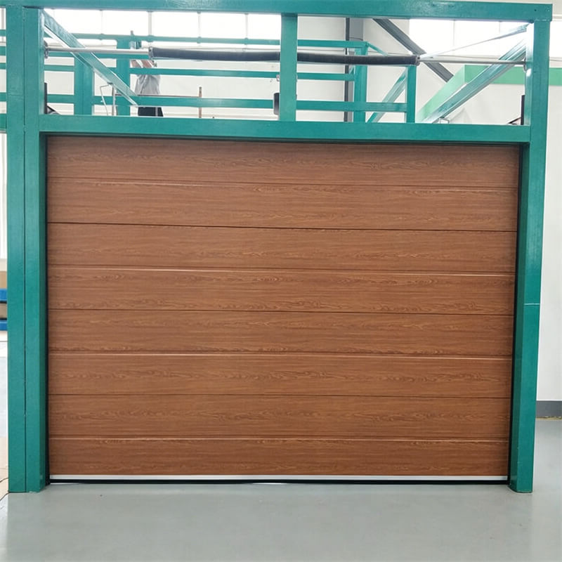 Custom Smart Automatic Car High Speed Garage Doors Insulation Sandwich Panels Garage Door 