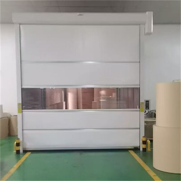 High-Frequency Performance PVC Industrial Fast Door For Warehouse Production Facilities