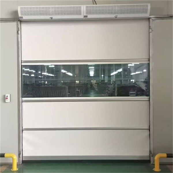 Excellent-Sealing Durable PVC Curtain Industrial High Speed Door For Workshop Operations