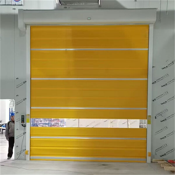 Hygienic-Design PVC Industrial High Speed Door For Pharmaceutical Clean Room Operations