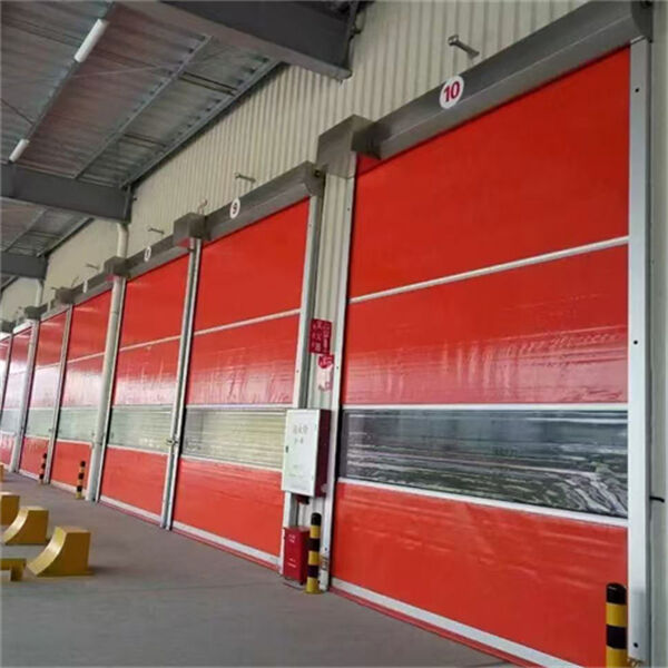 High-Speed PVC Industrial Door Featuring Intelligent Control For Automotive Production Facilities