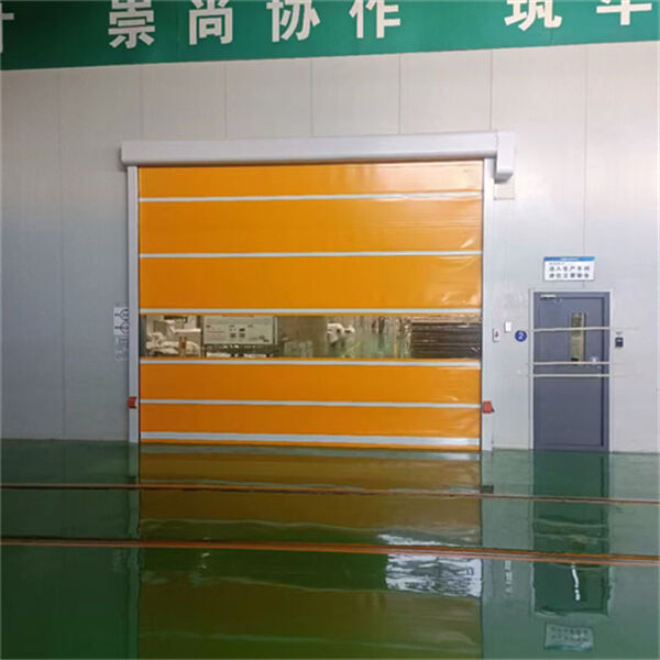 High-Speed PVC Industrial Door Featuring Intelligent Control For Automotive Production Facilities