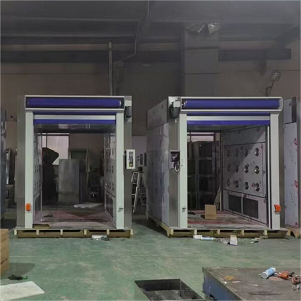 High-Frequency Operation PVC Industrial Fast Door For Underground Parking Garage Access