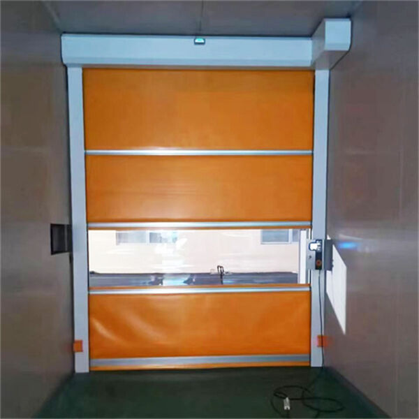 Warehouse PVC Roll Up Door With High-speed Operation For Warehouses And Logistics Centers