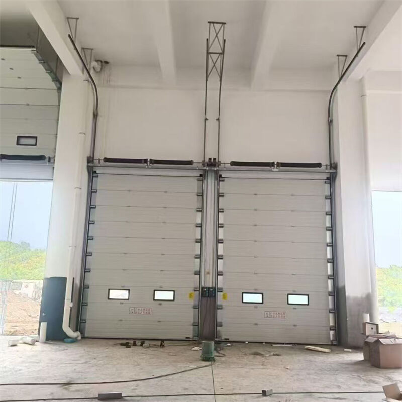 Smooth-Operation Industrial Sectional Overhead Door For Assembly Workshop Environments
