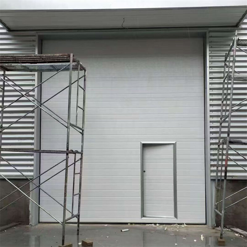 0.75-1.5KW Power Industrial Sectional Overhead Door For E-Commerce Fulfillment Centers