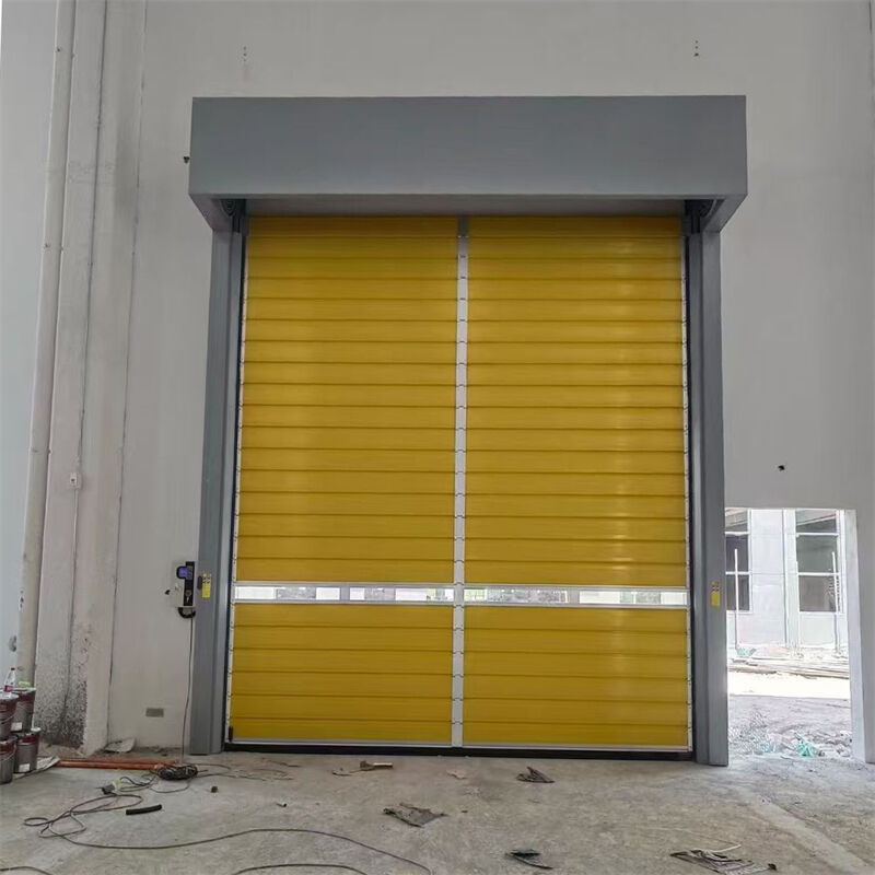 High-Performance Industrial Workshop Spiral High Speed Door CNC Equipment Manufacturing Facilities