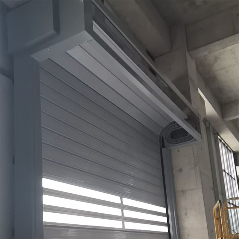 Industrial Spiral High Speed Door Solution Modern Production Facilities Access System