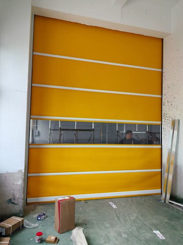 Easy-Install Low-Maintenance PVC Industrial High Speed Door For Car Wash Workshop Factory