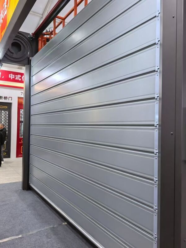 Fast Opening Speed Aluminum Spiral High Speed Door 1.5m/s Rapid Cycle Industrial Access