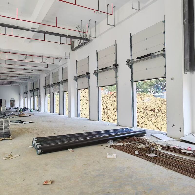 Space-Saving Vertical-Opening Industrial Sectional Overhead Door with Wind Resistance Level 7-8 for Narrow Urban Warehouses
