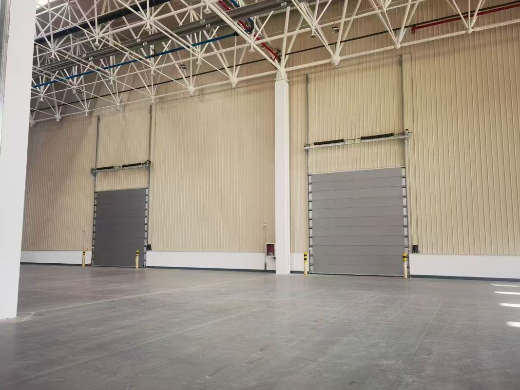 Custom-Size Configurable Industrial Sectional Overhead Door for Non-Standard Workshop Openings with 24dB Sound Insulation