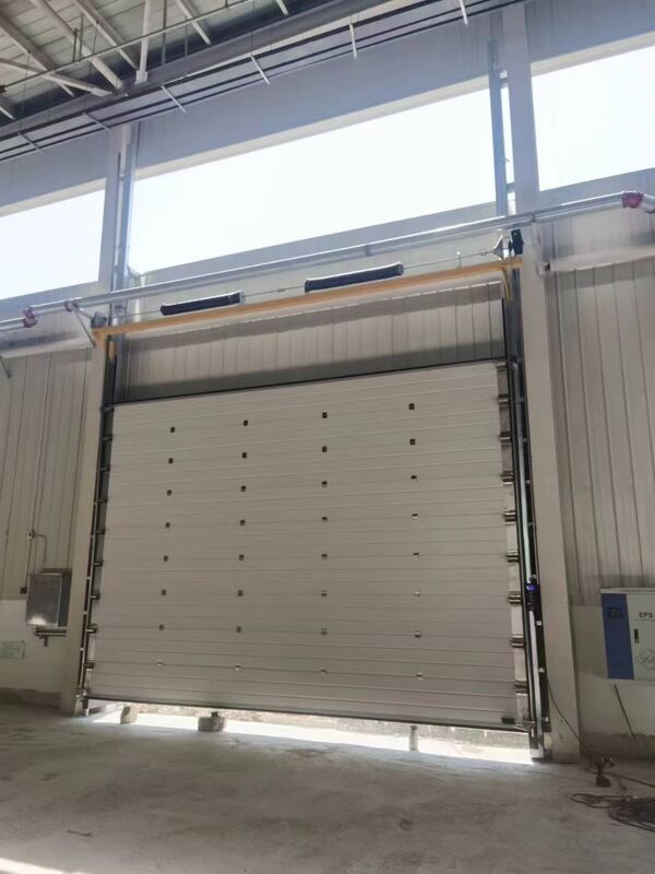 Weatherproof Quiet Operation Low-Maintenance Industrial Sectional Overhead Door for Outdoor Facility Access