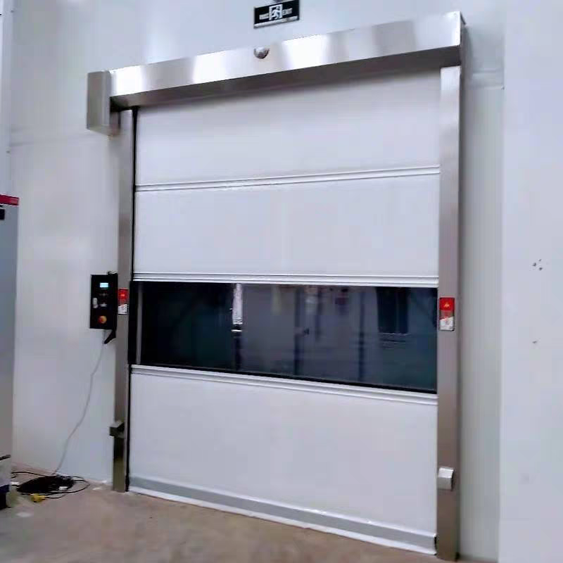 Intelligent Control Drive PVC High Speed Door with High-Frequency Duty and Adjustable Speed for Industrial Use