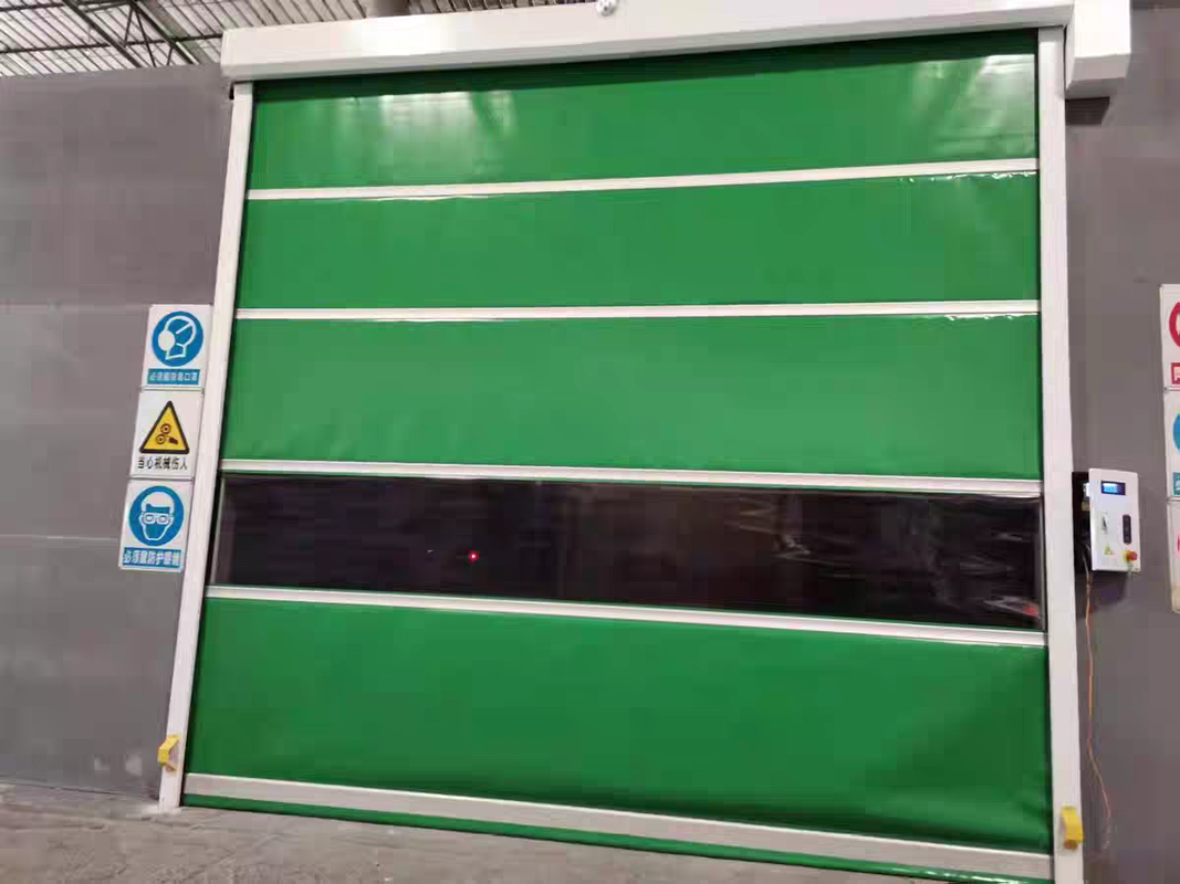 Photoelectric Sensor Industrial High Speed Door with Emergency Stop and DSP Servo System for Enhanced Safety