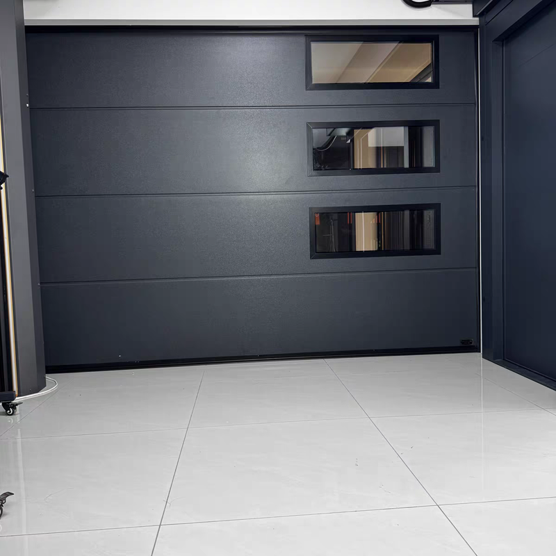 Insulated Sectional Garage Door with Weight-Matched Extension Spring and 40 mm Polyurethane Insulated Panels