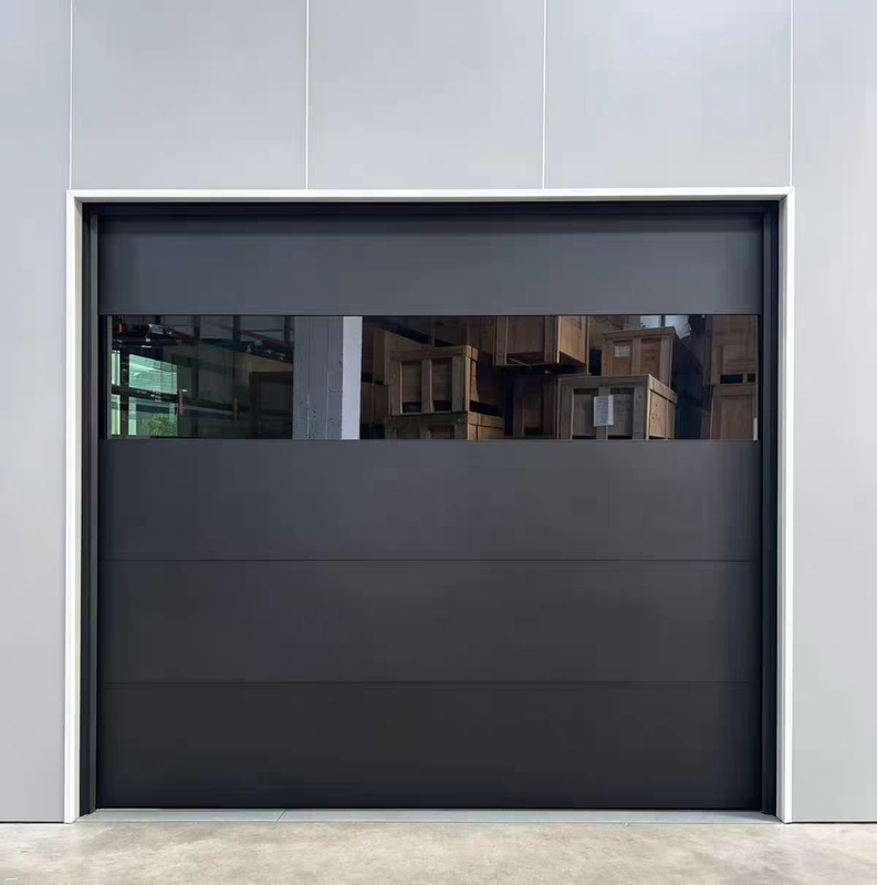 Insulated Sectional Garage Door with Weight-Matched Extension Spring and 40 mm Polyurethane Insulated Panels