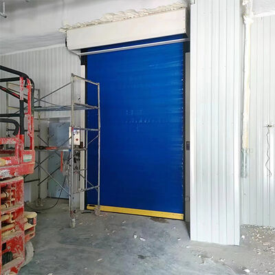 Fast Opening Insulated Industrial High Speed Door For Cold Storage / Freezer Rooms